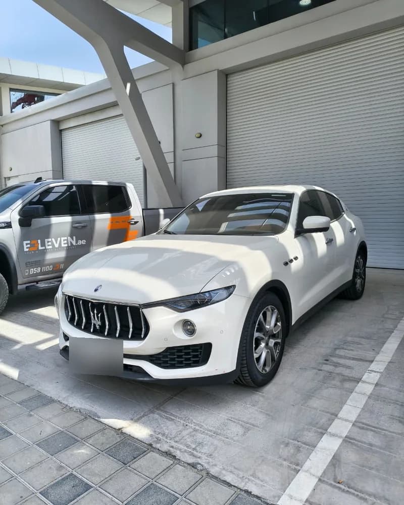 Maserati Levante inspected by E3LEVEN
