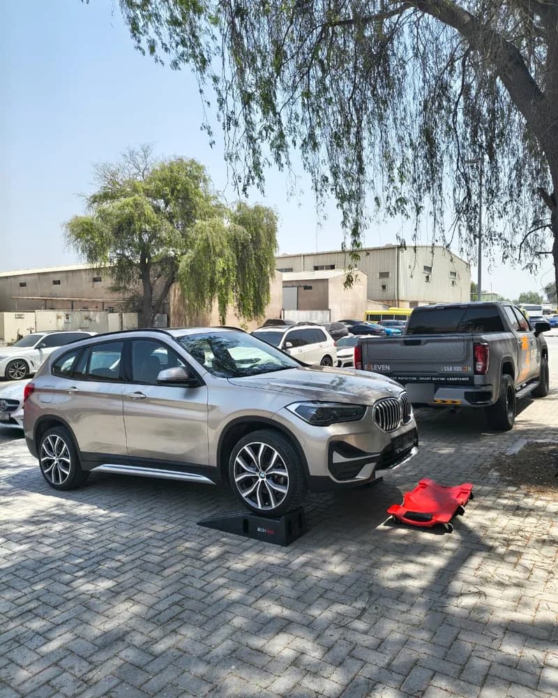 E3LEVEN inspection of a BMW X1